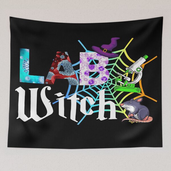 Item preview, LAB WITCH FUNNY MEDICAL LAB TECH SCIENTIST MICROBIOLOGY designed and sold by Hippiesole.