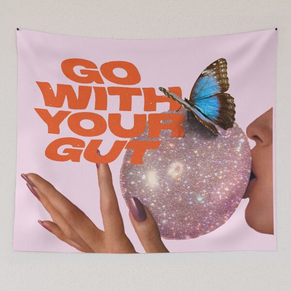 Item preview, GO WITH YOUR GUT designed and sold by ilanaarosee.
