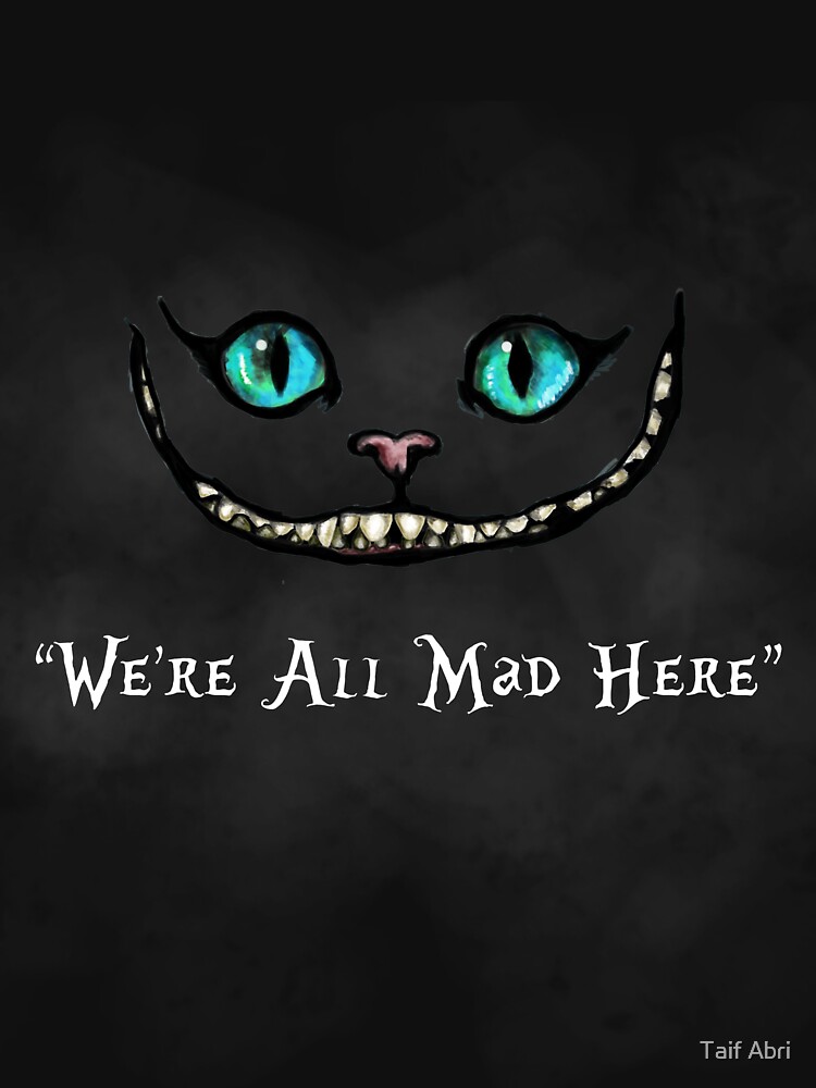 "Cheshire Cat" Tshirt for Sale by xxFreak Redbubble alice tshirts