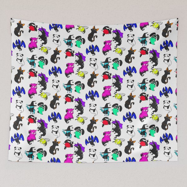 Item preview, Bright Animal Ghosts designed and sold by TerraTora.