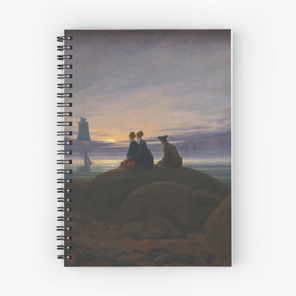 Item preview, Caspar David Friedrich: Rising over the Sea, 1822 designed and sold by Art Outlaws.
