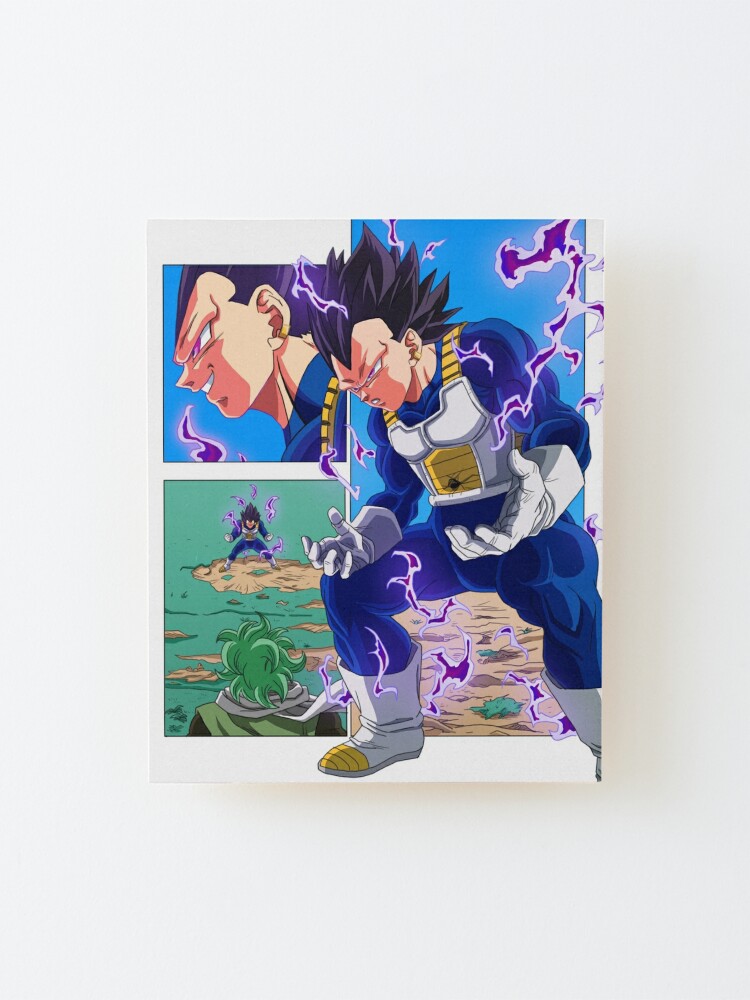 Goku SSJ4 Vegeta SSJ4 DBGT Mounted Print for Sale by Anime and More