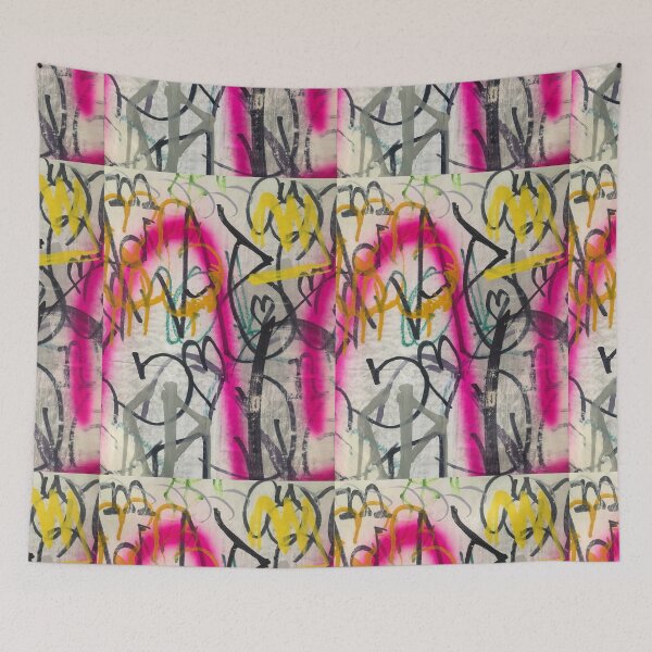 Item preview, Mix media graffiti art | Graffiti bombing | Pop art | Street-art aesthetics designed and sold by CiceroSpin.