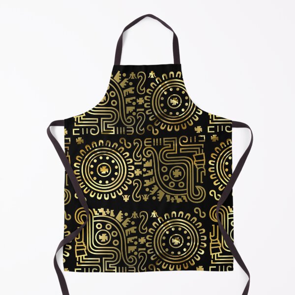 Item preview, mayan artwork gold designed and sold by jhojho.