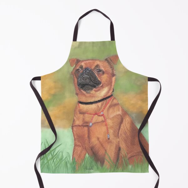 Item preview, Petit brabançon portrait designed and sold by BelgianDogs.