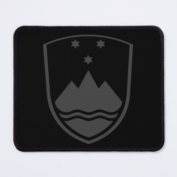 Item preview, Slovenia Coat of Arms Blackout/Stealth Edition designed and sold by Cestus.