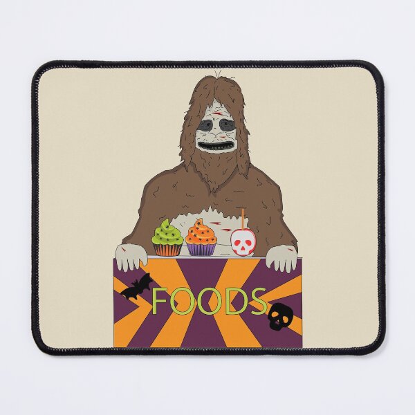 Item preview, Big lez show zombie halloween customes and cupcakes halloween truck, funny bigfoot, bigfoot halloween, sasquatch halloween, sasquatch costume designed and sold by SGS-.
