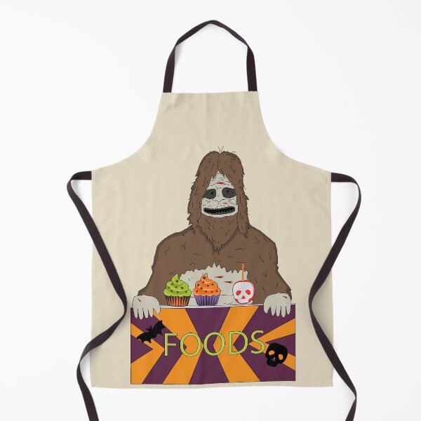 Item preview, Big lez show zombie halloween customes and cupcakes halloween truck, funny bigfoot, bigfoot halloween, sasquatch halloween, sasquatch costume designed and sold by SGS-.