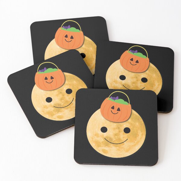 Item preview, Halloween Full moon Cute Pretty designed and sold by HappywithBest.