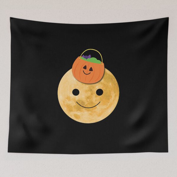 Item preview, Halloween Full moon Cute Pretty designed and sold by HappywithBest.
