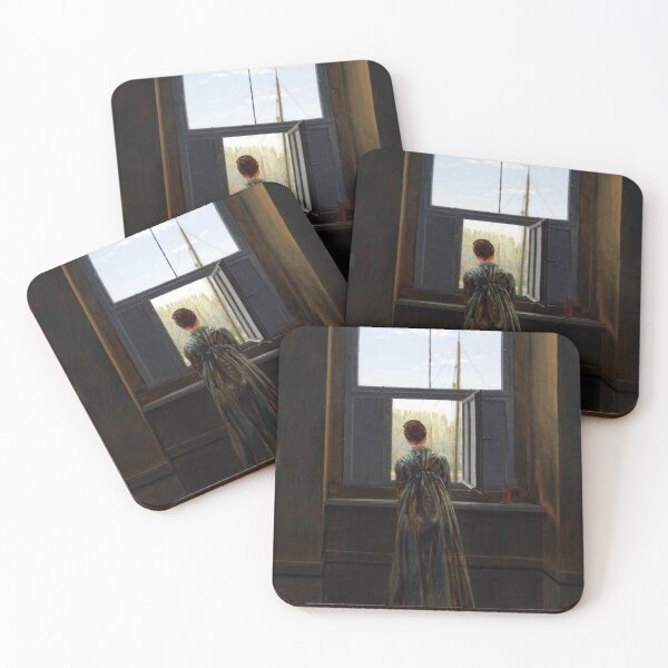 Item preview, Caspar David Friedrich: Woman at a Window, 1822 designed and sold by Art Outlaws.