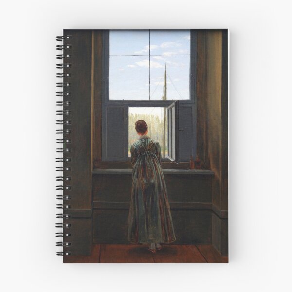 Item preview, Caspar David Friedrich: Woman at a Window, 1822 designed and sold by Art Outlaws.