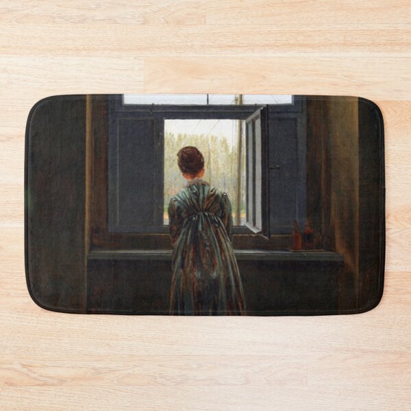 Item preview, Caspar David Friedrich: Woman at a Window, 1822 designed and sold by Art Outlaws.