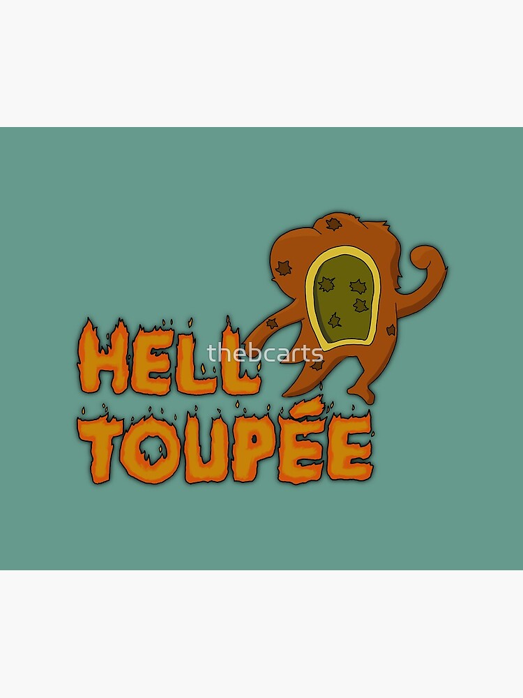 Simpsons Hell Toupee Mouse Pad for Sale by thebcarts Redbubble