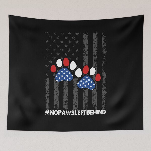 Item preview, No Paws Left Behind Solidarity Service Dogs Dog Lovers designed and sold by Dressed For  Duty.
