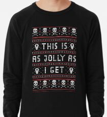Emo Gothic Ugly Christmas Sweater Lightweight Sweatshirt
