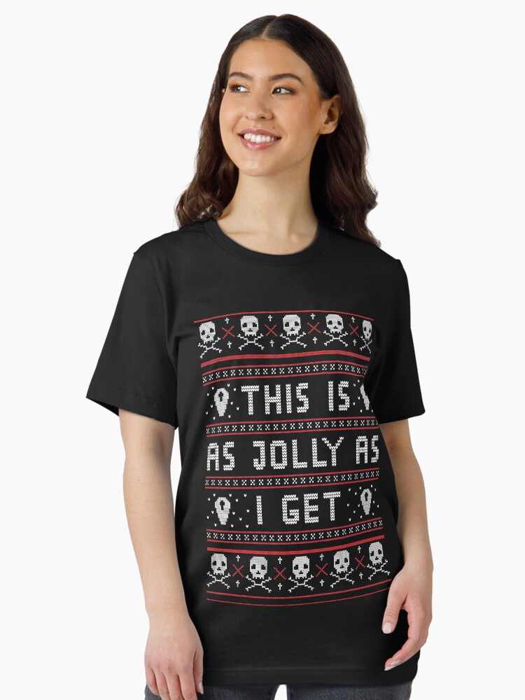 Thumbnail 2 of 7, Essential T-Shirt, Emo Gothic Ugly Christmas Sweater designed and sold by fallenapple.