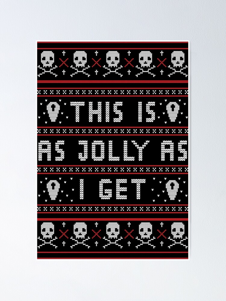 emo christmas sweater