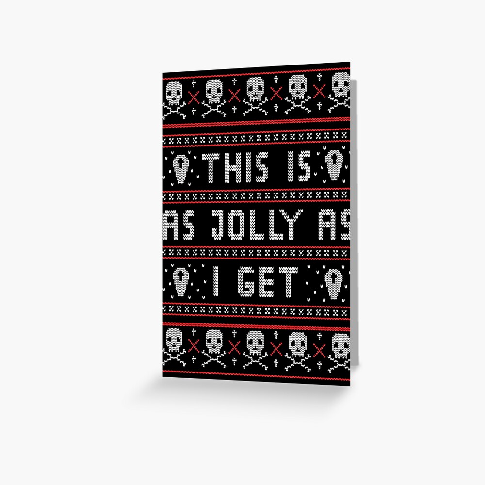 emo christmas sweater