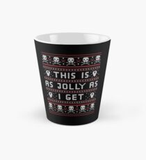 Emo Gothic Ugly Christmas Sweater Tall Mug
