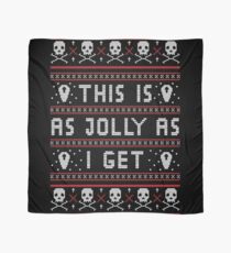 Emo Gothic Ugly Christmas Sweater Scarf