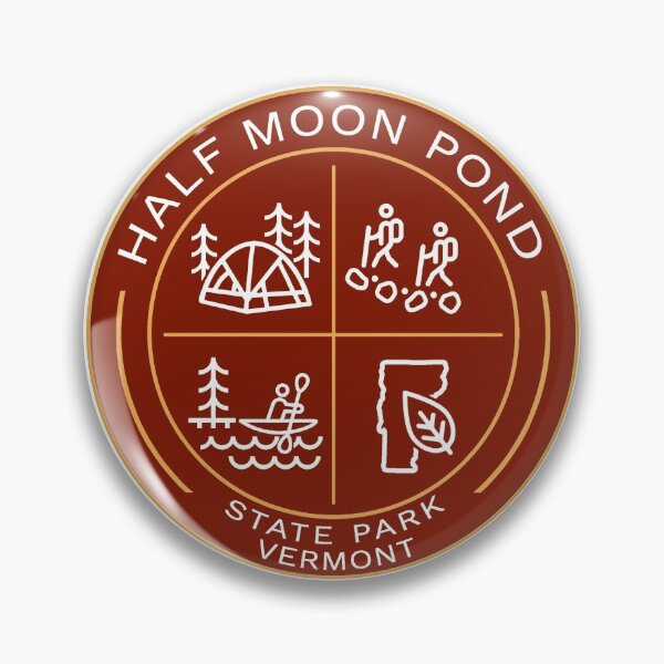 Item preview, Half Moon Pond State Park Heraldic Logo designed and sold by VanyaKar.