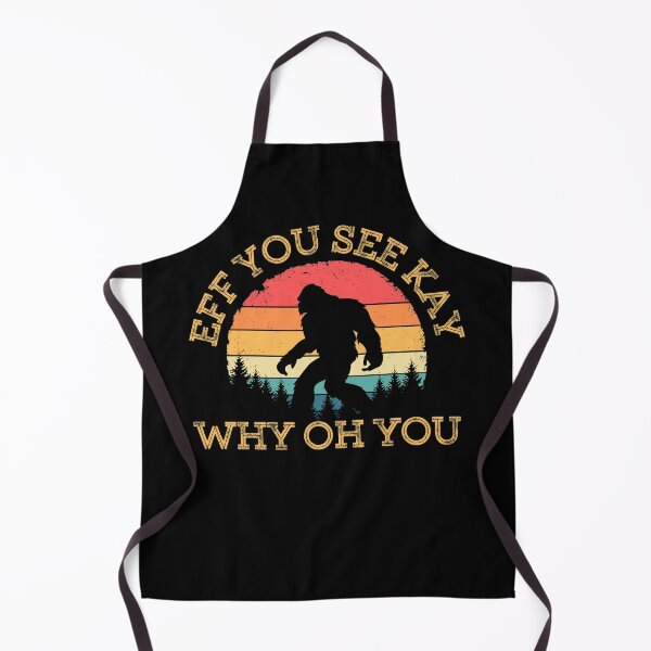 Item preview, Eff You See Kay Why Oh You - Vintage Sunset Bigfoot Lover designed and sold by ohmier.