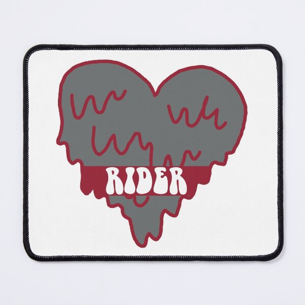 Item preview, Rider University Heart designed and sold by kkosmicki.