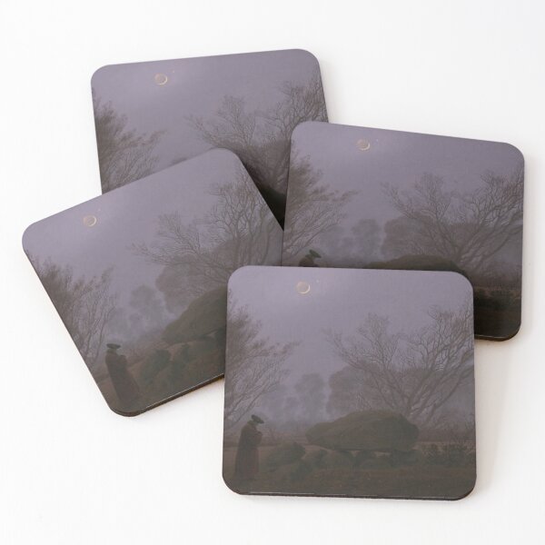 Item preview, Caspar David Friedrich, A Walk at Dusk, 1830-1835, J. Paul Getty Museum, Los Angeles, CA, USA. designed and sold by Art Outlaws.