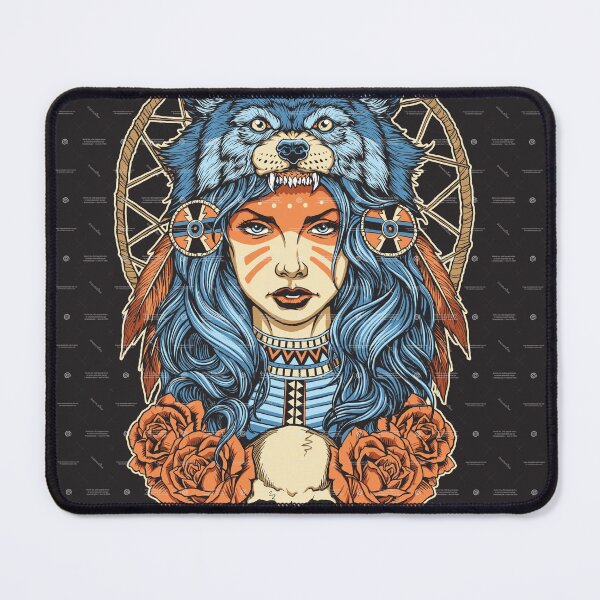 Item preview, Native American Girl designed and sold by VibiStore.
