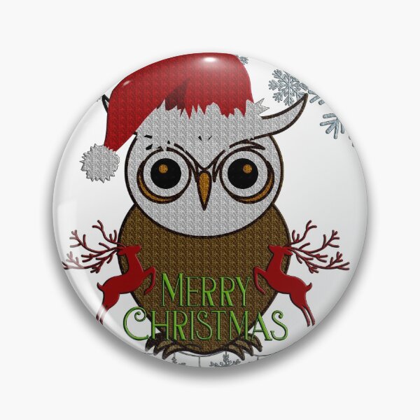 Item preview,  funny merry christmas owl for kids  designed and sold by myt-shirt.