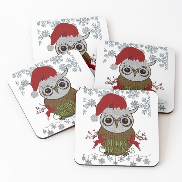 Item preview,  funny merry christmas owl for kids  designed and sold by myt-shirt.