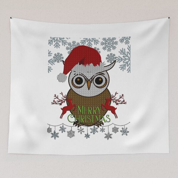 Item preview,  funny merry christmas owl for kids  designed and sold by myt-shirt.