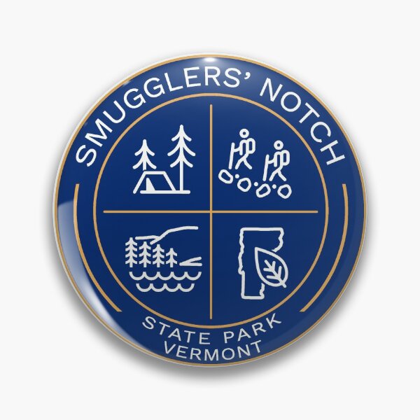 Item preview, Smugglers' Notch State Park Heraldic Logo designed and sold by VanyaKar.