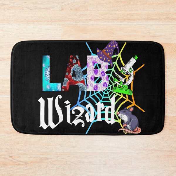 Item preview, LAB WIZARD FUNNY MEDICAL LAB TECH SCIENTIST MICROBIOLOGY designed and sold by Hippiesole.