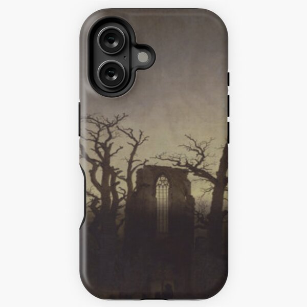 Item preview, Caspar David Friedrich, The Abbey in the Oakwood, 1808-10, Alte Nationalgalerie, Berlin, Germany. designed and sold by Art  Outlaws.