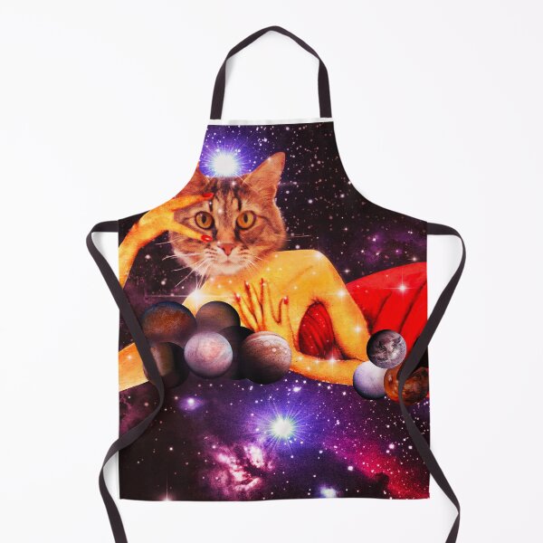 Item preview, Space Cat Goddess designed and sold by EmmiLooArt.