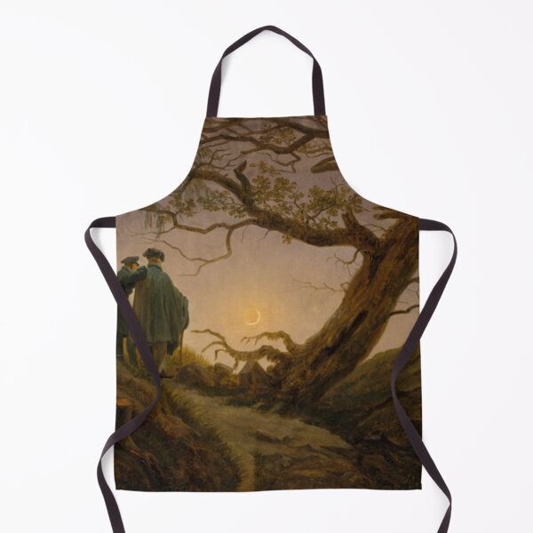 Item preview, Caspar David Friedrich, Two Men Contemplating the Moon, ca. 1825-30, Metropolitan Museum of Art, New York, NY, USA. designed and sold by Art Outlaws.