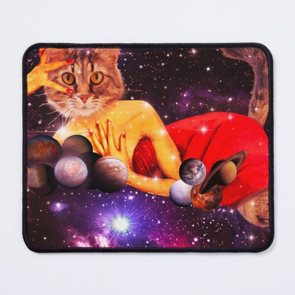 Item preview, Space Cat Goddess designed and sold by EmmiLooArt.