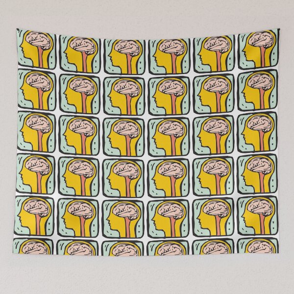 Item preview, brain toon designed and sold by KnitNknot.