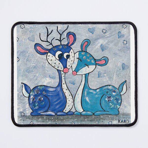 Item preview, Blue fawns designed and sold by Karobubble.