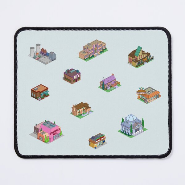 Item preview, Simpsons Springfield designed and sold by thebcarts.