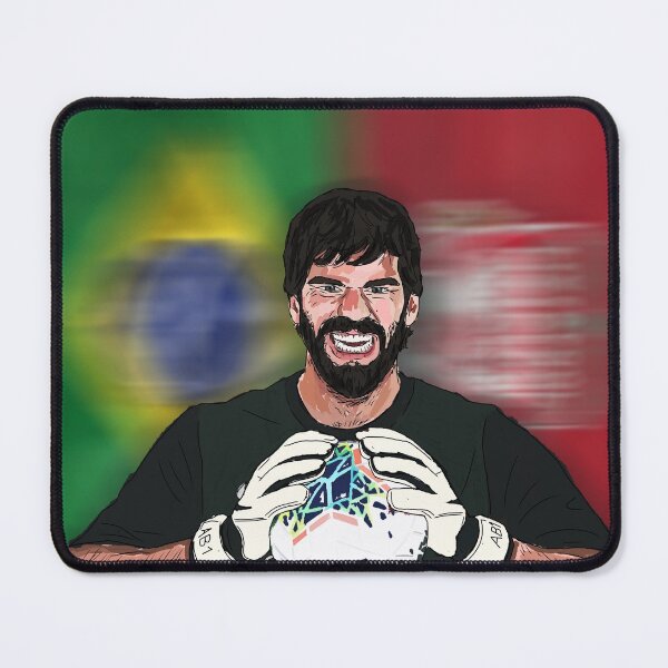 Item preview, Brazil x Liverpool Alisson Becker  designed and sold by thebcarts.