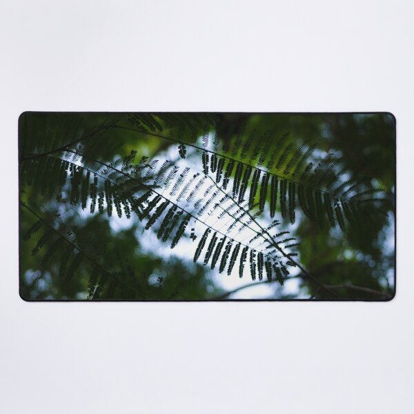 Light Through The Leaves Desk Mat