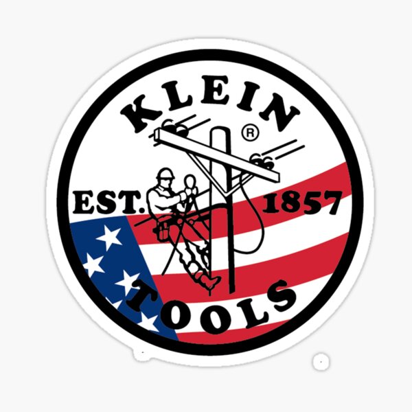 Klein Tools - Est . 1857 Logo (USA)  Sticker