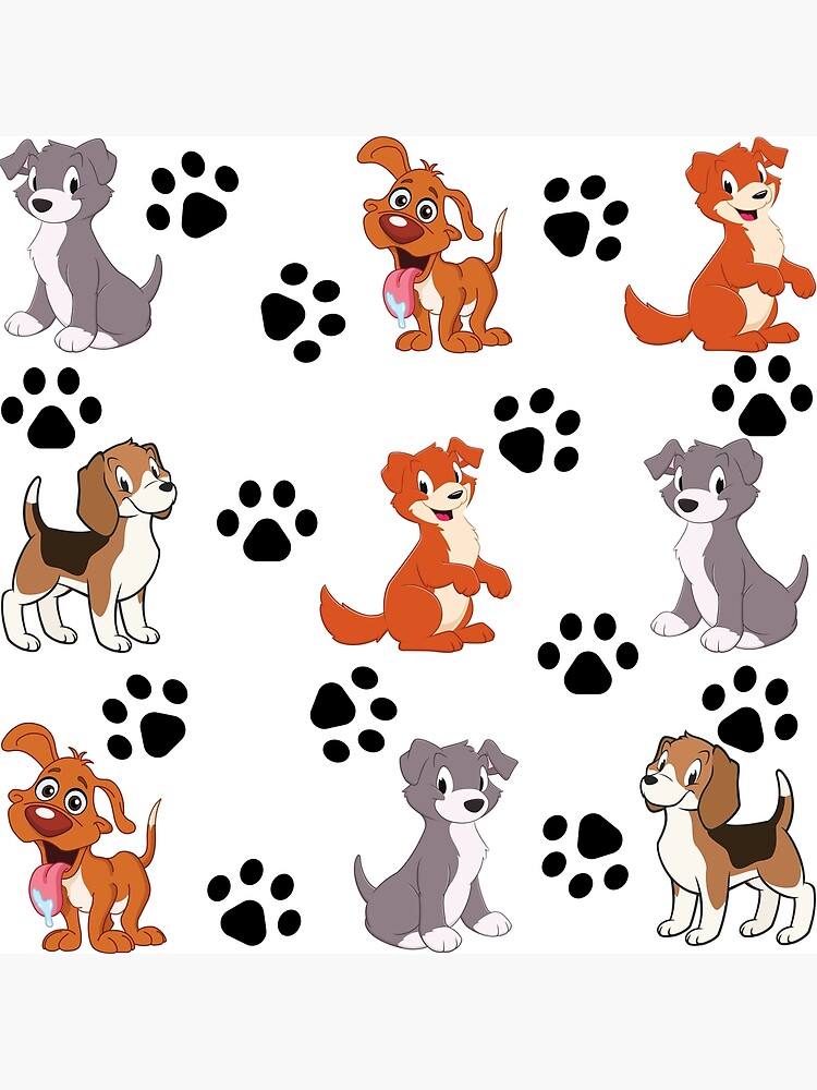 dibujos de perros y cachorros