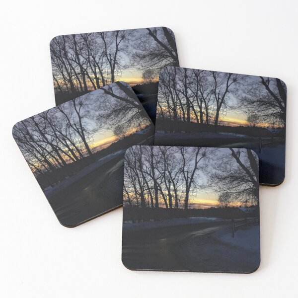 Item preview, Beautiful sunrise on winter solstice designed and sold by NaturesBeautyCo.