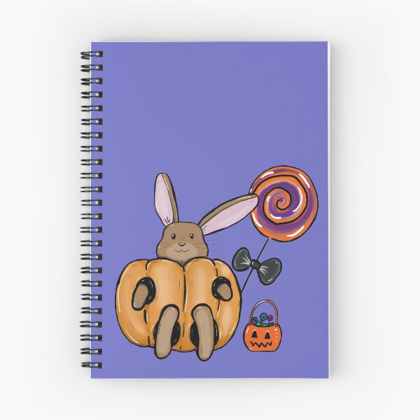 Item preview, Halloween pumpkin rabbit  designed and sold by Willow Grove Designs.