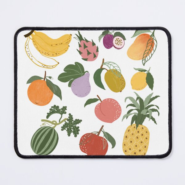 Item preview, Colorful fruit doodle designed and sold by Sarwat Reza.