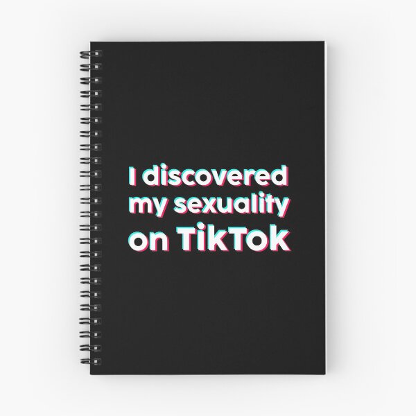 Item preview, I discovered my sexuality on social media (white on black) designed and sold by asexualmemes.